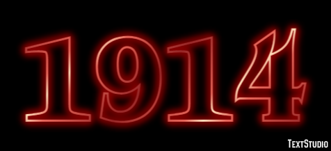 1914 Efekt tekstowy