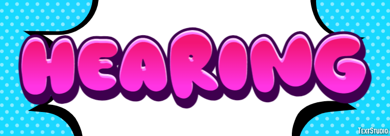 Hearing Text Effect
