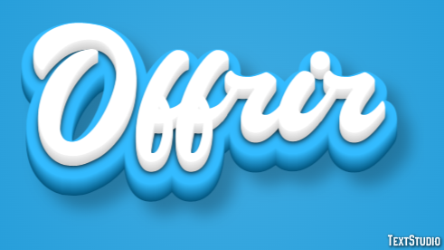 Offrir Effet de Texte
