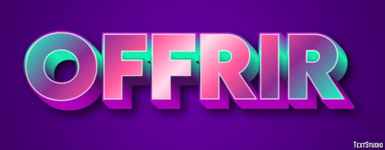 Offrir Effet de Texte