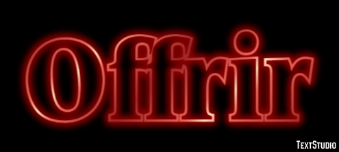 Offrir Effet de texte