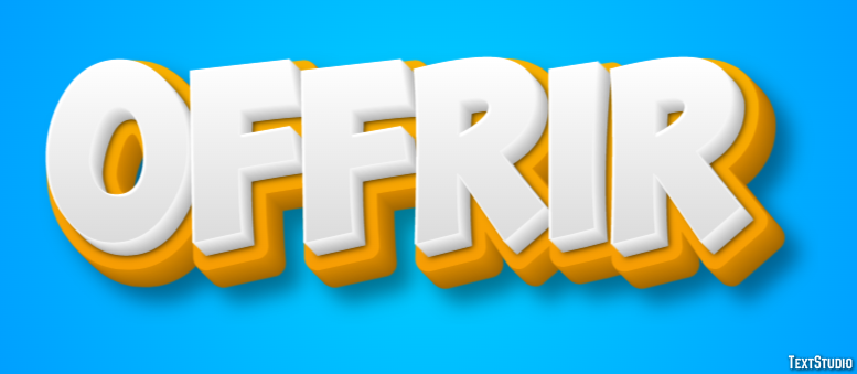 Offrir Effet de Texte