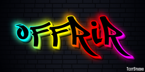 Offrir Effet de texte