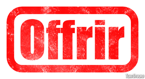 Offrir Effet de Texte