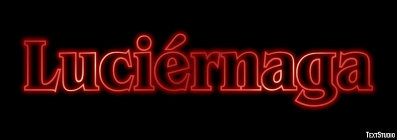 Luciérnaga Efecto de texto