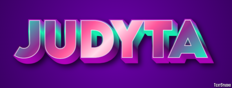 Judyta Texteffekt