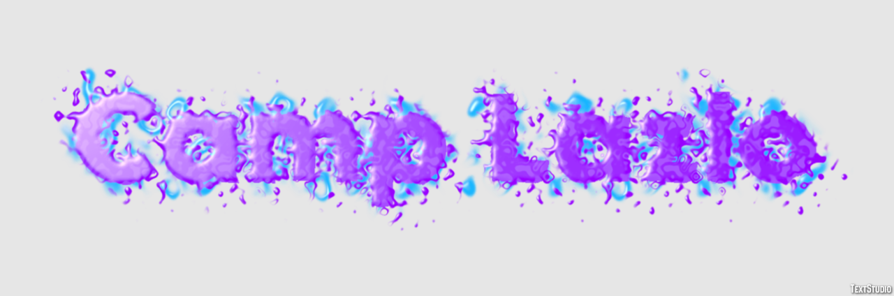 Camp Lazlo Text Effect