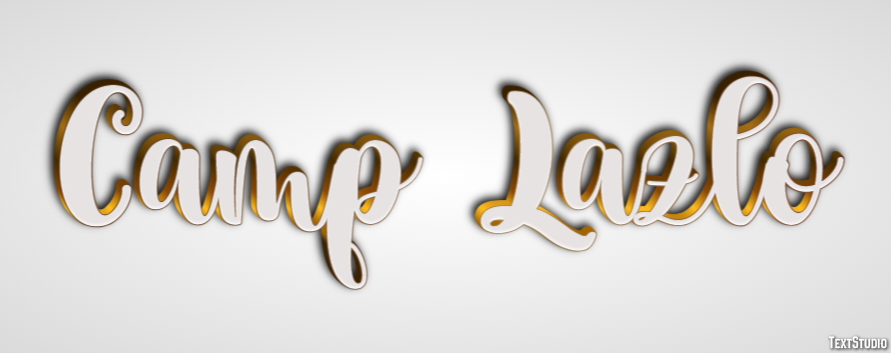 Camp Lazlo Text effect