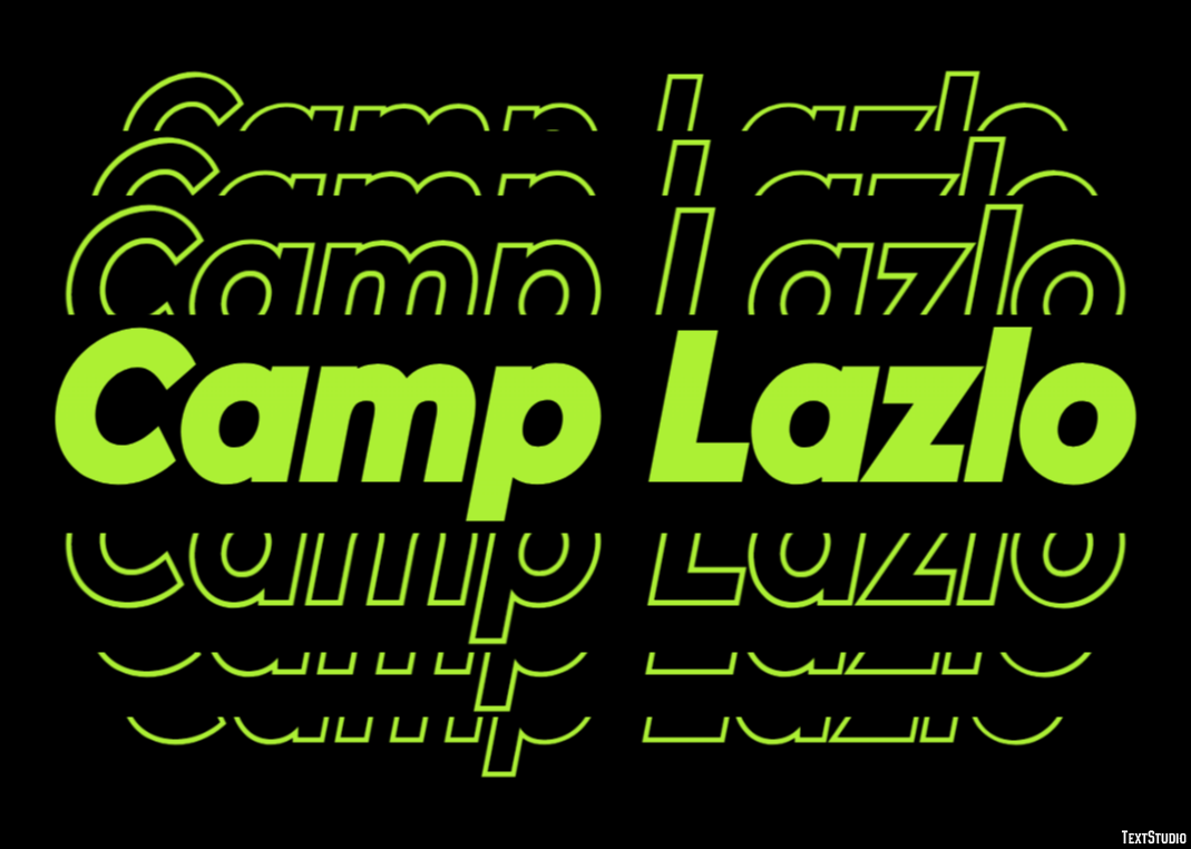 Camp Lazlo Texteffekt
