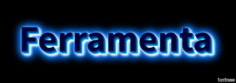 Ferramenta Efecto de texto