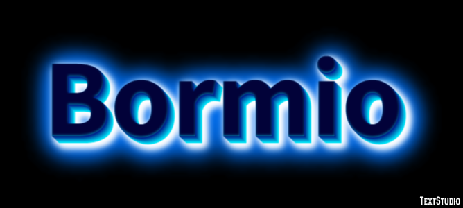 Bormio Efekt tekstowy