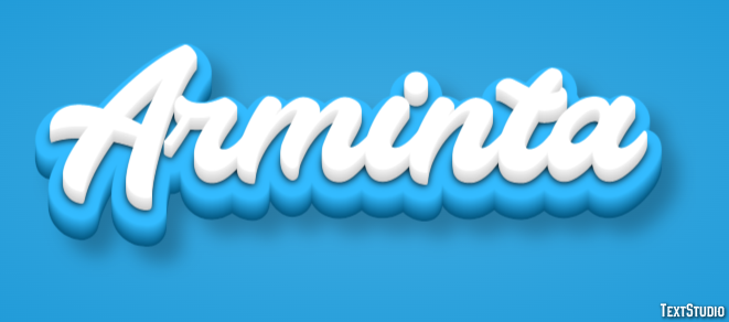 Arminta Text Effect