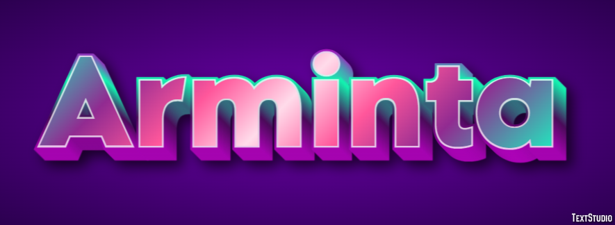 Arminta Text Effect