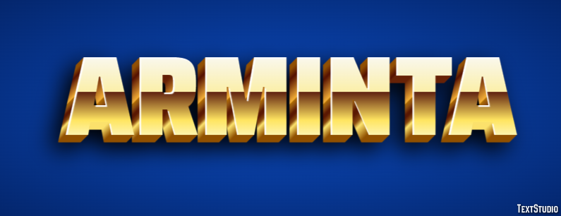 Arminta Text Effect