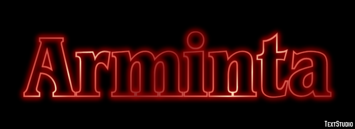 Arminta Text Effect
