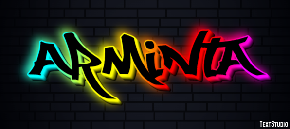 Arminta Text Effect