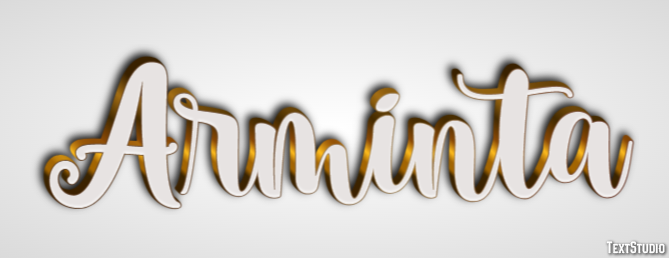 Arminta Text Effect
