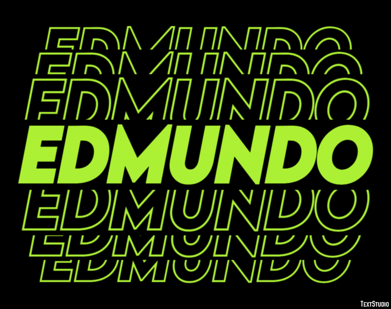 Edmundo Texteffekt