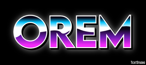 Orem Efekt tekstowy