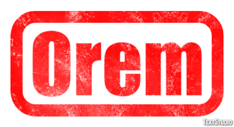 Orem Efekt tekstowy