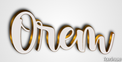 Orem Efekt tekstowy