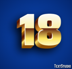 18 Texteffekt