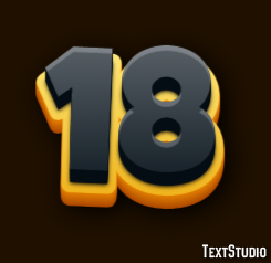 18 Texteffekt