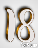 18 Texteffekt