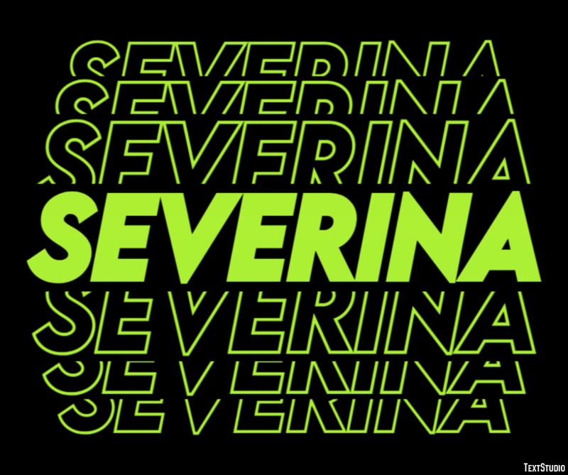 Severina Effetto testo