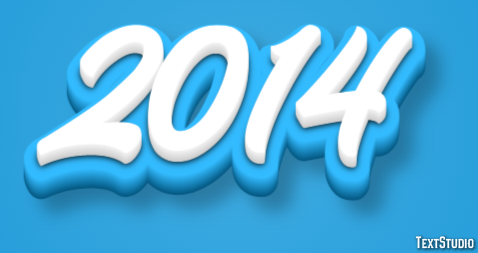 2014 Text Effect