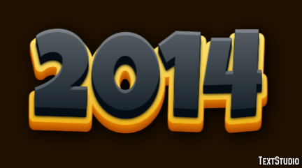 2014 Text Effect