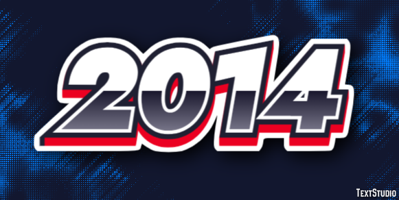 2014 Text Effect