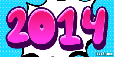 2014 Text Effect