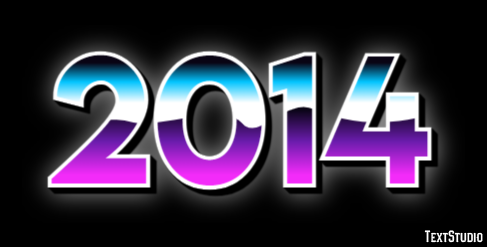 2014 Text Effect