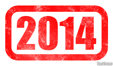 2014 Text Effect