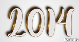 2014 Text Effect