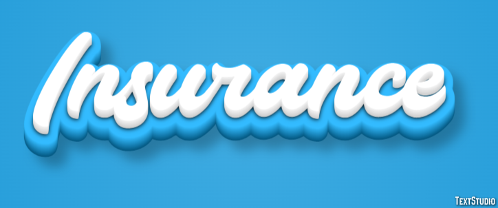 Insurance Text Effect