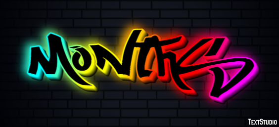 Months Text Effect