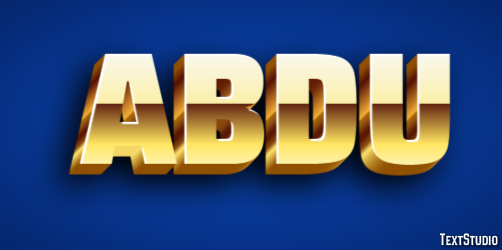 Abdu Text Effect