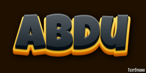 Abdu Text Effect