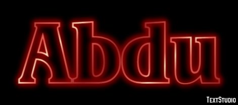 Abdu Text Effect