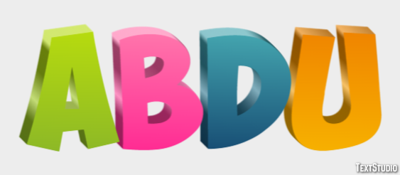 Abdu Text Effect