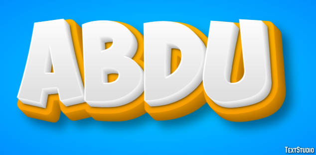 Abdu Text Effect
