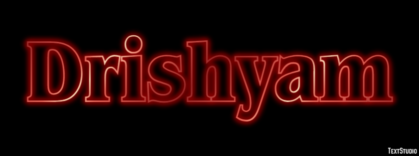 Drishyam Effetto testo