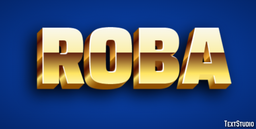 Roba Text Effect