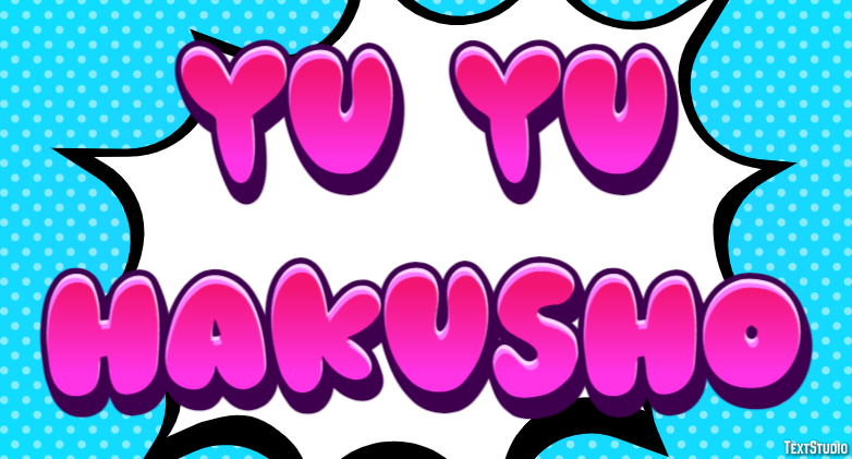 Yu Yu Hakusho Efekt tekstowy