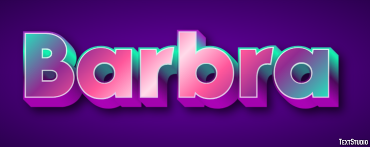 Barbra Texteffekt