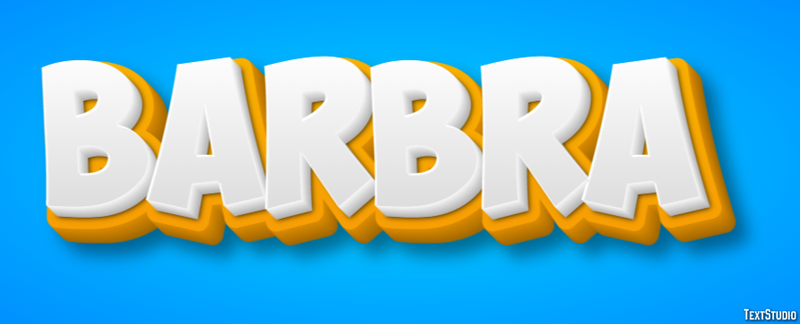 Barbra Text Effect