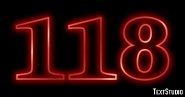 118 Effetto testo