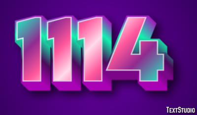 1114 Texteffekt